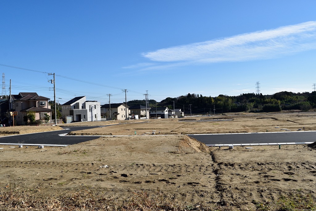 整地された土地