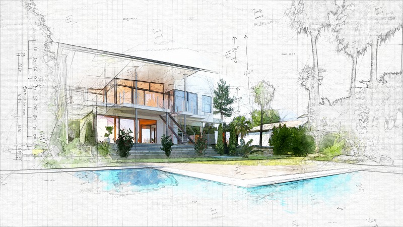 リゾート風デザイン